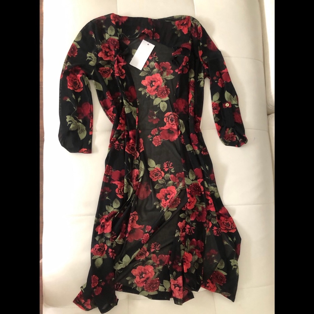 Rose cardigan